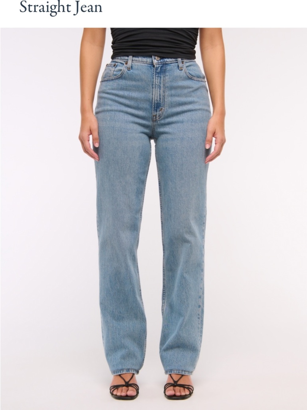 Curve Love Ultra High Rise 90s
Straight Jean Abercrombie and Fitch